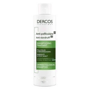 Dercos Anti Dandruff Shampoo for Normal to Oily Hair 200ml